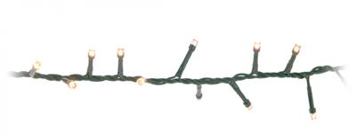 LED-lichtkrans Warm licht Warm wit 17 m Groen