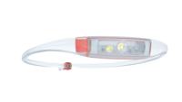 Knog hoofdlamp "quokka run" headlight quokka run transparent / coral - thumbnail