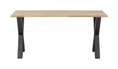 WOOOD Eettafel 'Tablo' met X-poot, 180 x 90cm