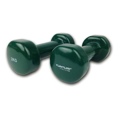 Tunturi Dumbbells - Vinyl (Gewicht: 2 kg) Tunturi Dumbbells - Vinyl (Gewicht: 2 kg)