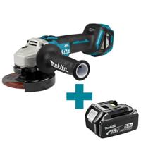Makita DGA511ZJ 18v Haakse slijper 125mm | zonder accu&apos;s en lader in M-box - DGA511ZJ - thumbnail