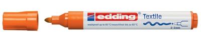 Textielmarker edding 4500 rond 2-3mm oranje
