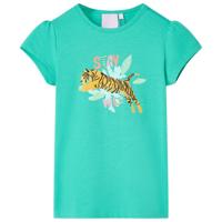 VidaXL Kindershirt 128 mintkleurig - thumbnail