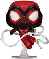 Spider-Man Miles Morales Funko Pop Vinyl: Miles Morales Crimson Cowl Suit - thumbnail