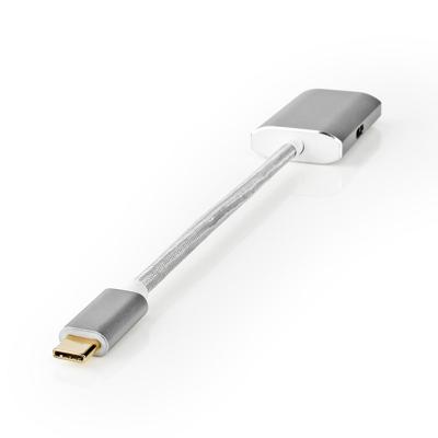 Nedis USB-C Adapter | USB-C Male naar Mini DisplayPort Female | 0.2 m | 1 stuks - CCTB64580AL02 CCTB64580AL02 - thumbnail