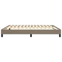 Boxspringframe stof taupe 180x200 cm - thumbnail