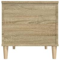 Salontafel 90x44,5x45 cm bewerkt hout sonoma eikenkleurig - thumbnail