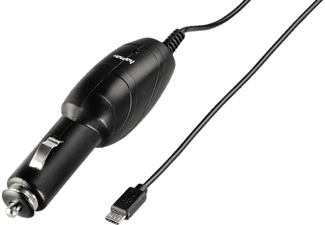 Hama USB-oplader 12 W 1x Micro-USB Zwart Auto Overstroombeveiliging