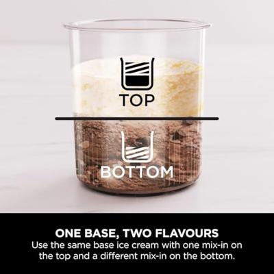 IJsmaker NINJA Zilver Plastic 800 W