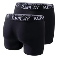 Replay - 2-pack Boxershort - Zwart - thumbnail