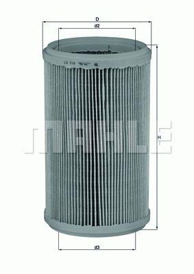 Luchtfilter LX914