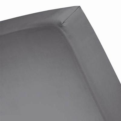 Cinderella hoeslaken - antraciet - 180x200 cm