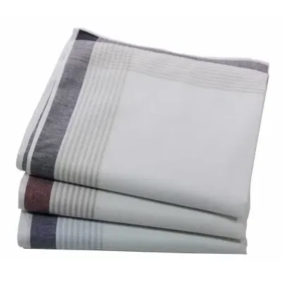 12 stuks - Heren zakdoeken Jack - Katoenen stoffen zakdoek mannen