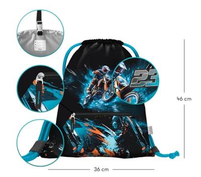 Baagl Gymtas Motor met rits