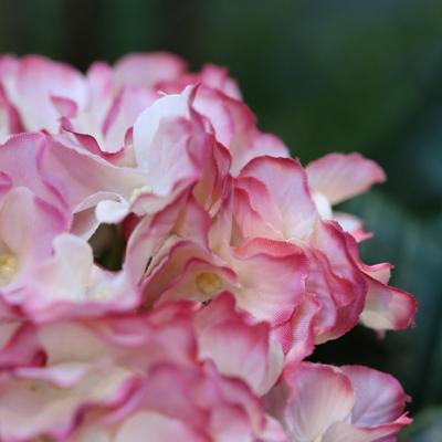 Hortensia kunstplant 40cm rose