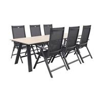 Hartman Napoli/Garden Impressions Nevada 240x100 cm. tuinset - verstelbaar - thumbnail