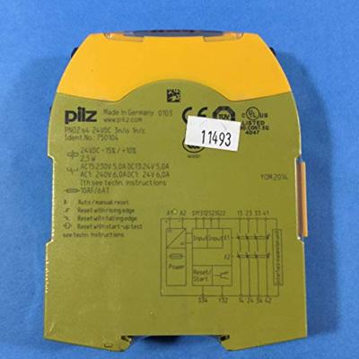 PILZ PNOZ s4 24VDC 3 n/o 1 n/c Veiligheidsschakelapparaat Voedingsspanning (num): 24 V/DC 3x NO, 1x NC (b x h x d) 22.5 x 98 x 120 mm 1 stuk(s) - thumbnail