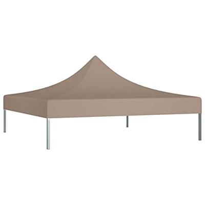 VidaXL Partytentdak 270 g/m² 3x3 m taupe