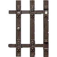 H0 Roco RocoLine (zonder ballastbed) 42600 Eindstuk met bielzen 12 stuk(s) - thumbnail