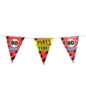 Paperdreams party vlag - 80 jaar - thumbnail