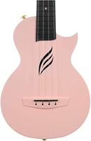 Cascha HH 2288 carbon fiber concert ukelele set roze - thumbnail