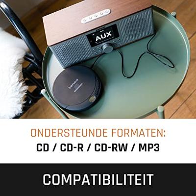 Lenco CD-200 Discman Zwart - thumbnail