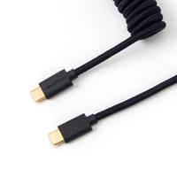 Keychron Coiled Aviator kabel zwart - thumbnail