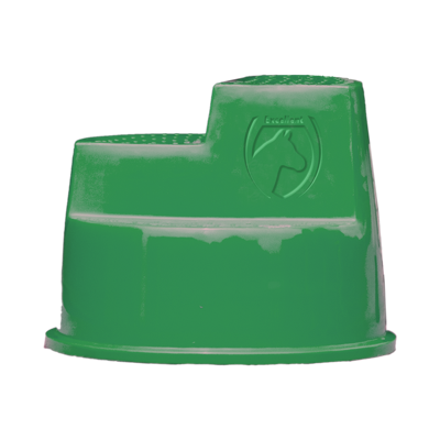 Excellent Horse Opstaphulp 3 Treden Groen Excellent Horse Opstaphulp 3 Treden Groen