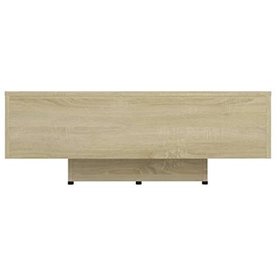 Salontafel 85x55x31 cm spaanplaat sonoma eikenkleurig