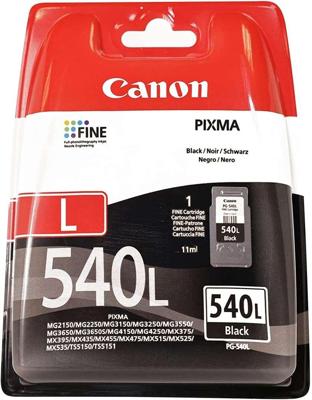 Canon PG-540L Cartridge Inkt Zwart - thumbnail