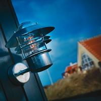 Nordlux Klassieke buitenlampBlokhus zink up - 25011031 - thumbnail