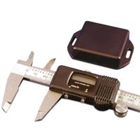 Hammond Electronics 1551SFLBK Euro-behuizing 50 x 50 x 15 ABS Zwart 1 stuk(s) - thumbnail