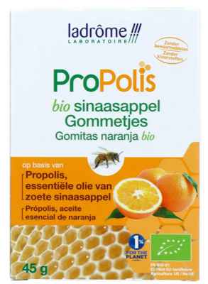 Propolis gommetjes sinaas bio 45 Gram