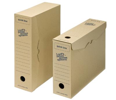 Loeff's achiefdoos Quick box 335x240x80 mm Pak van 50 stuks Loeff's achiefdoos Quick box 335x240x80 mm Pak van 50 stuks