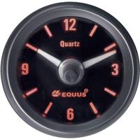 Equus 656789 Inbouwmeter (auto) Kwartsklok analoog 4 LEDs Blauw, Groen, Geel, Rood 52 mm - thumbnail