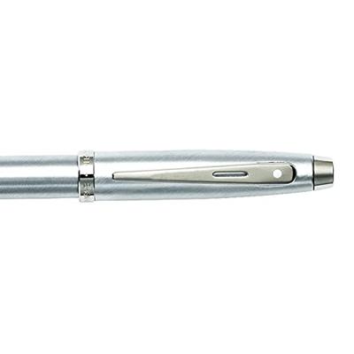 Sheaffer SF-E1930651 Rollerball 100 M Brushed Chrome Nickel Plated Sheaffer SF-E1930651 Rollerball 100 M Brushed Chrome Nickel Plated