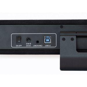 Kindermann CommuniKam KVB12 All-in-One Videosoundbar integriert Kamera - Mikrofon - Plug and Play (VA400)