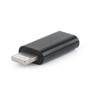 Gembird USB-C naar lightning adapter zwart - 9580175