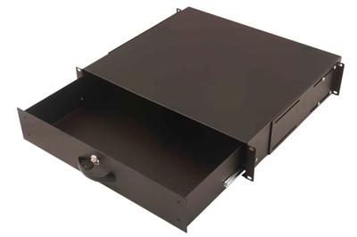 Digitus DN-19 KEY-2U-SW 19 inch Schuiflade voor patchkast 2 HE Zwart Digitus DN-19 KEY-2U-SW 19 inch Schuiflade voor patchkast 2 HE Zwart