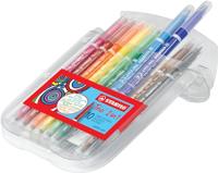 STABILO Trio 2 in 1 viltstift etui 10 - thumbnail