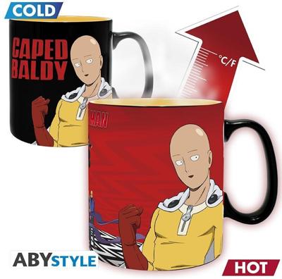 One Punch Man Heat Change Mug - Saitama & Garou