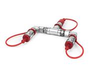 TCM FX CO2 Splitter (2 CO2 Jets to 1 CO2 Bottle) - thumbnail