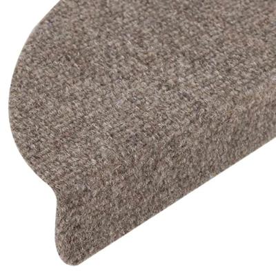 Trapmatten zelfklevend 15 st 56x17x3 cm naaldvilt crmekleurig