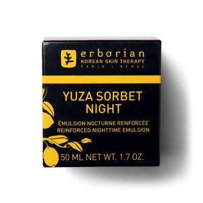 Erborian Yuza Sorbet Reinforced Nighttime Emulsion 50ml Nacht crème