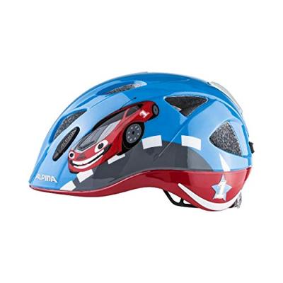 Olympic Sportswear Alpina sports kinderhelm ximo flash red car 49-54 glans
