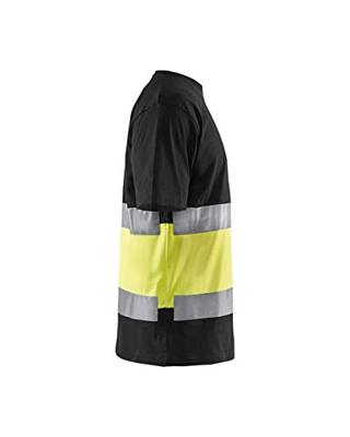 Blåkläder T-Shirt High-Vis 33871030 | Zwart/High-Vis Geel | Maat XS - 7330509524435 Blåkläder T-Shirt High-Vis 33871030 | Zwart/High-Vis Geel | Maat XS - 7330509524435