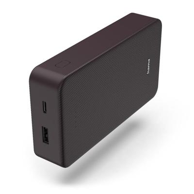 Hama Batterie Powerbank 20000 mAh Fast Charge LiPo Lila