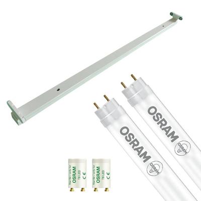 LED TL Armatuur 120cm OSRAM SubstiTUBE Value 4000K - Dubbel - 32.4W