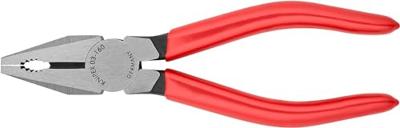 Knipex Kombitang zwart geatramenteerd met kunststof bekleed 160 mm - 0301160 - thumbnail