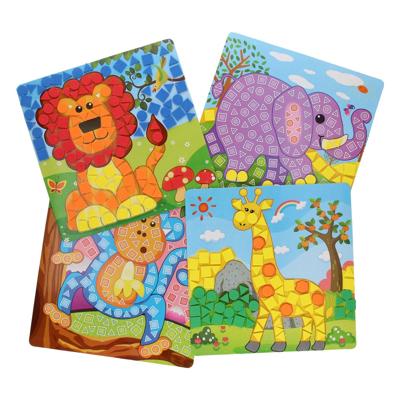 Mozaiek Knutselen Dierentuindieren Mozaiek Knutselen Dierentuindieren